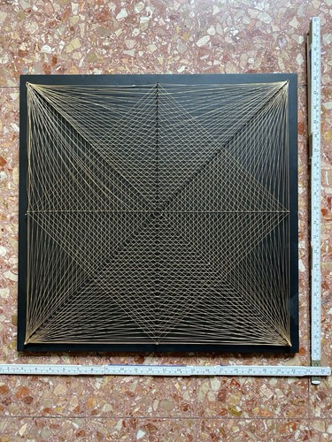 Quadro legno string - art,