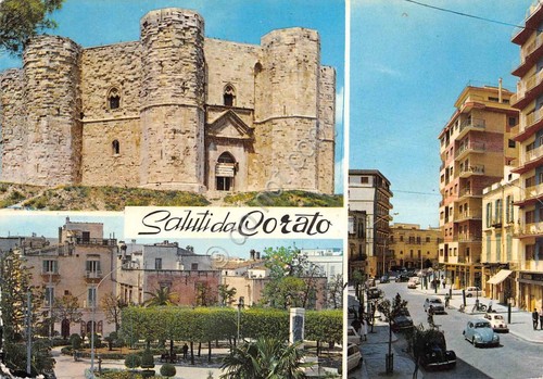 Cartolina corato vedute - cartolina,