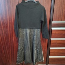 Abito In Maglia Di Lana E Seta