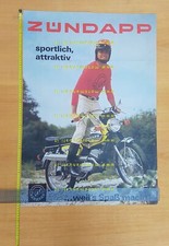 Zündapp KS 50 Cross 1974 manifesto poster originale moto no depliant brochure