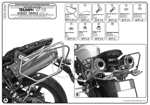 Givi telaietto per borse - givi,