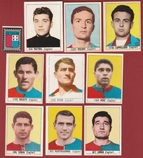 FIGURINA CALCIATORI BAGGIOLI CALCIO ITALIA 1965  SCEGLI DALL'ELENCO CAGLIARI