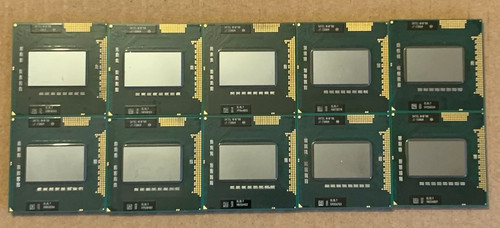 Lot x processeurs cpu - lot, 10