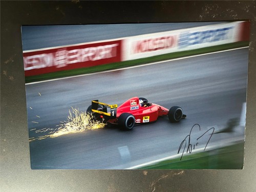 Foto firmata 18x12 alain prost - 18x12,