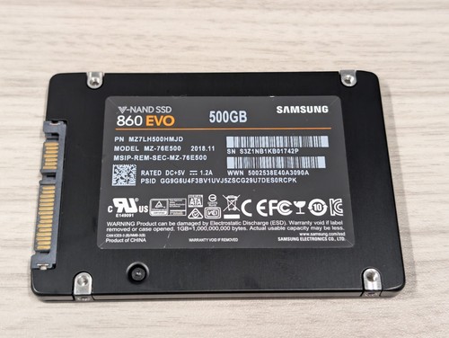 Ssd samsung 860 evo - evo, mz-76e500