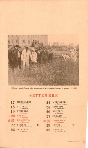 Pagina calendario - cm,