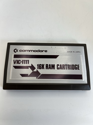 Commodore vic 1111 16k - commodore, vic-1111