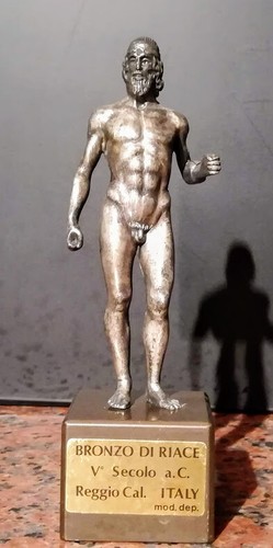 Bronzo riace statua a - di,