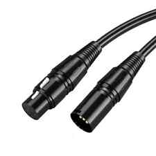 Cavo XLR DMX bilanciato da 6 mt professionale connettore Maschio/Femmina 3 Pin