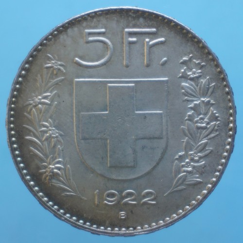 Svizzera franchi 1922 - franchi,