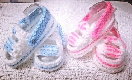 Scarpe mano all uncinetto - scarpe, a