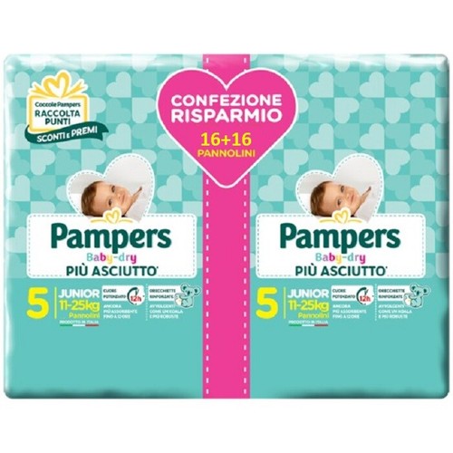 Pampers baby dry pannolini - pampers,