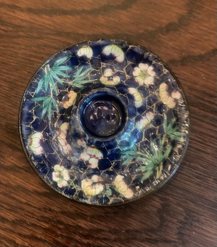 Piattino cloisonne smaltato - piattino,