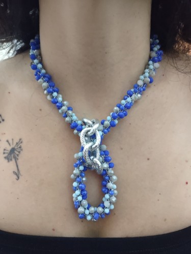 Collana torchon fatta - torchon,