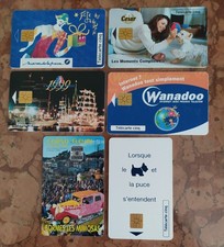 FRANCE 6 TELECARTES 5 UNITES  TELECARTE CINQ Réf. 32