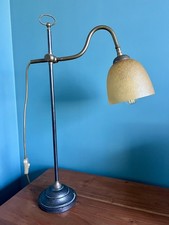 Lampada da scrivania antica in