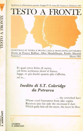 Testo fronte rivista - a, fronte.