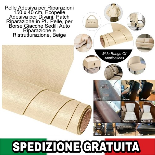 Toppa pelle ecopelle - ecopelle, adesiva