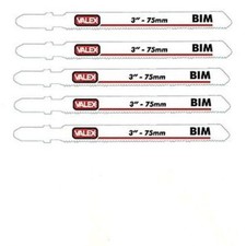 5 LAME TAGLIO METALLO VALEX