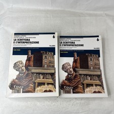LA SCRITTURA E L'INTERPRETAZIONE - vol 6 tomo 1/2 - ed palumbo 