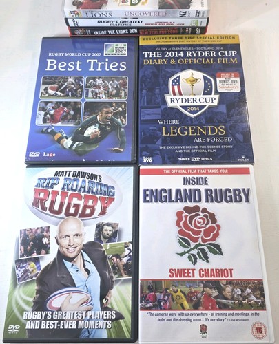 Rugby dvd job lot british - dvd,