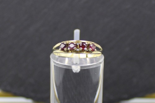 Anello granato oro - anello,