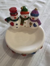 Piatto caramelle trio pupazzi