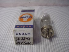 LAMPADA PROIETTORE 220V 500W G17q OSRAM 58.8897 NOS anche 6282C/05 SYL-180 588897 L1