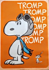 Poster Peanuts Originale Primi Anni Settanta
