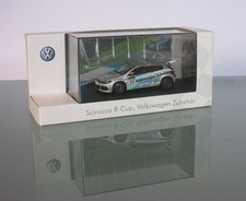 █► VW Scirocco R-Cup #20 Volkswagen accessori argento Spark pubblicità 1:43 vetrina IMBALLO ORIGINALE