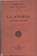 La storia come pensiero e come