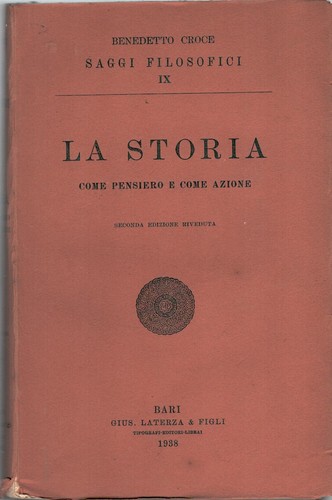 Storia come pensiero - storia, e
