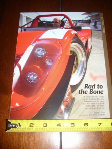 Auto corsa sportiva radical - da,