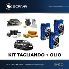 KIT TAGLIANDO 5 LT OLIO ELF 5W30 +4 FILTRI RENAULT MEGANE III 1.5 DCI Dal 2008