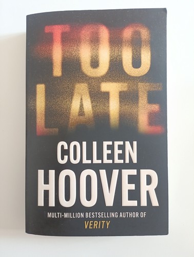 Book too late - book,