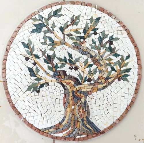 Piastrelle mosaico marmo