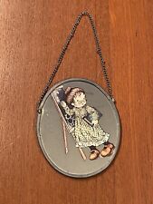 SPECCHIO VINTAGE TIPO HOLLY HOBBIE DA APPENDERE MISURA 11X9cm ANNI '70-'80