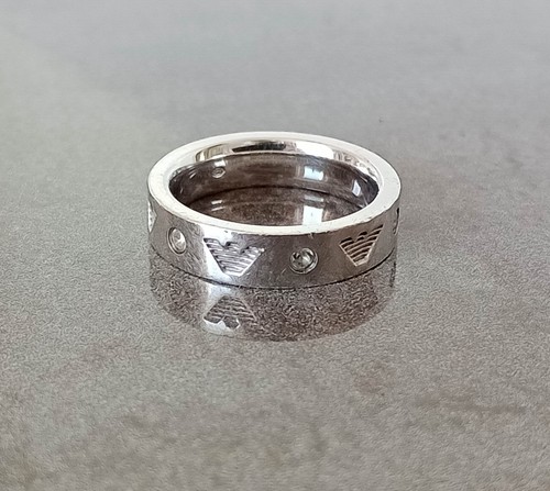 Anello emporio armani - anello, argento