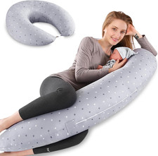 Cuscino Allattamento E Gravidanza - Cuscino per Allattamento Neonato Con Federa 