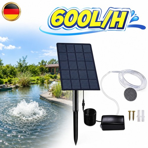 Aeratore solare per laghetto