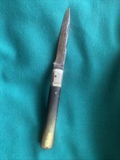 COLTELLO ANTICO MANIAGO CORNO KNIFE ANTIQUE COUTEAU ANCIEN NAVAJA ANTIGUA