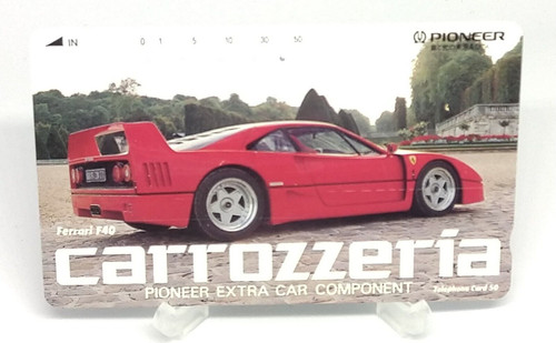 Scheda telefonica ferrari - ferrari, f40