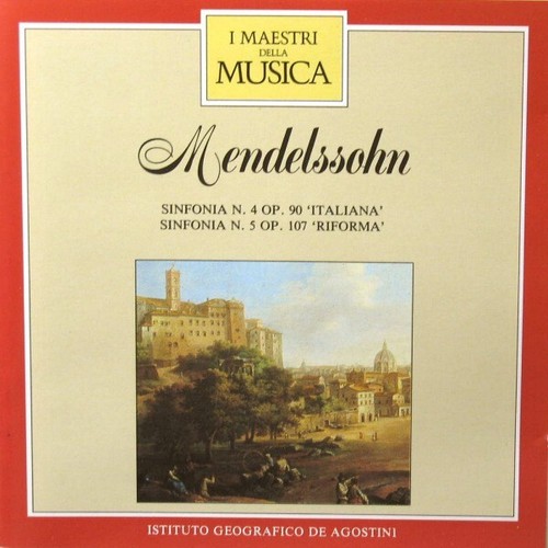 Mendelssohn sinfonia 4 - sinfonia, op