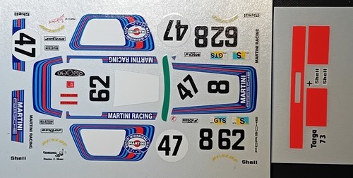 Decal porsche 911 carrera - 1/43,
