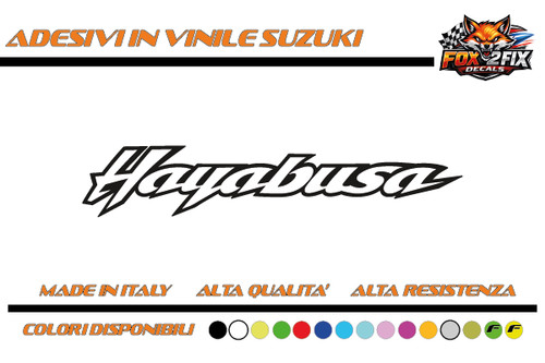 Adesivi moto hayabusa suzuki - adesivi,