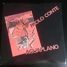 doppio lp vinile 2x12" PAOLO CONTE - AGUAPLANO 1987