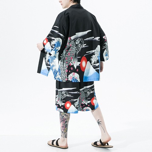 Mens yukata casual - lucky, koi