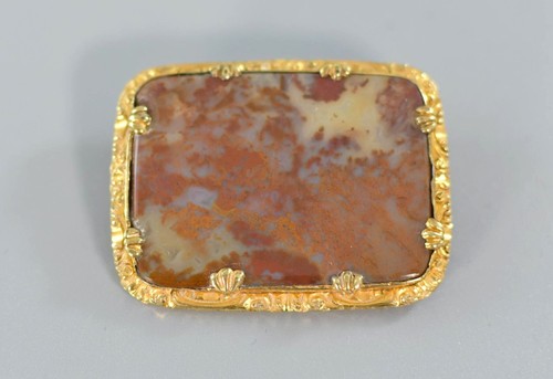Antica spilla pannello - spilla, in