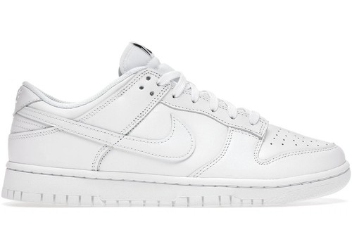Nike dunk low triple - triple, white