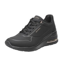 Skechers Million Air - Sneakers Con Zeppa Nero - Taglia 36 [23cm] Scarpe Donna